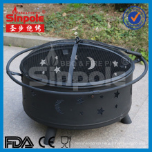 Circle Garden Fire Pit with Bbg Grill (SP-FT070)